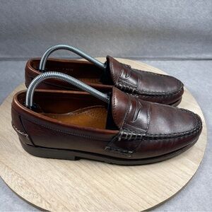 Allen Edmonds Rockland Penny Loafers Brown Leather Men's 8.5 E